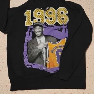 1996 Black Hoodie with Graphic Print